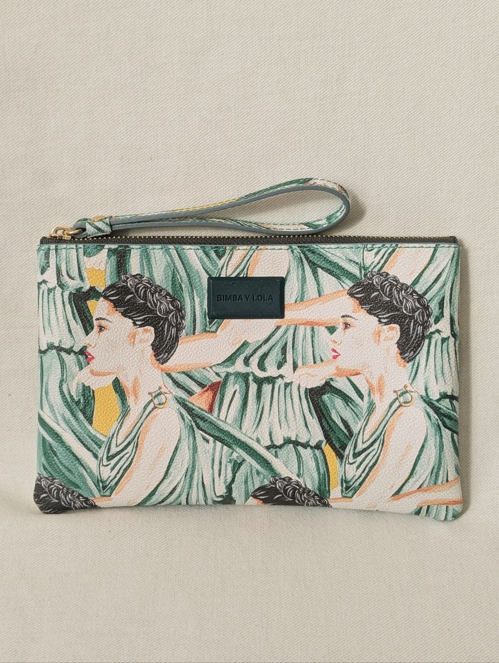 Bimba y Lola Special Edition 2015 Women Print Wristlet Clutch